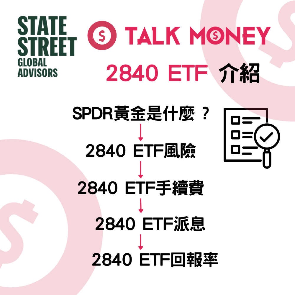 2026 最新】2840 ETF 評價｜金價衝破3,000 關口？SPDR 黃金ETF 全攻略：手續費、儲實金定買ETF、月供門檻大拆解