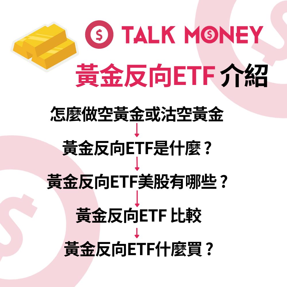 2026 最新】黃金反向ETF美股攻略：金價破頂後點樣做空？沽空黃金代號、風險全拆解