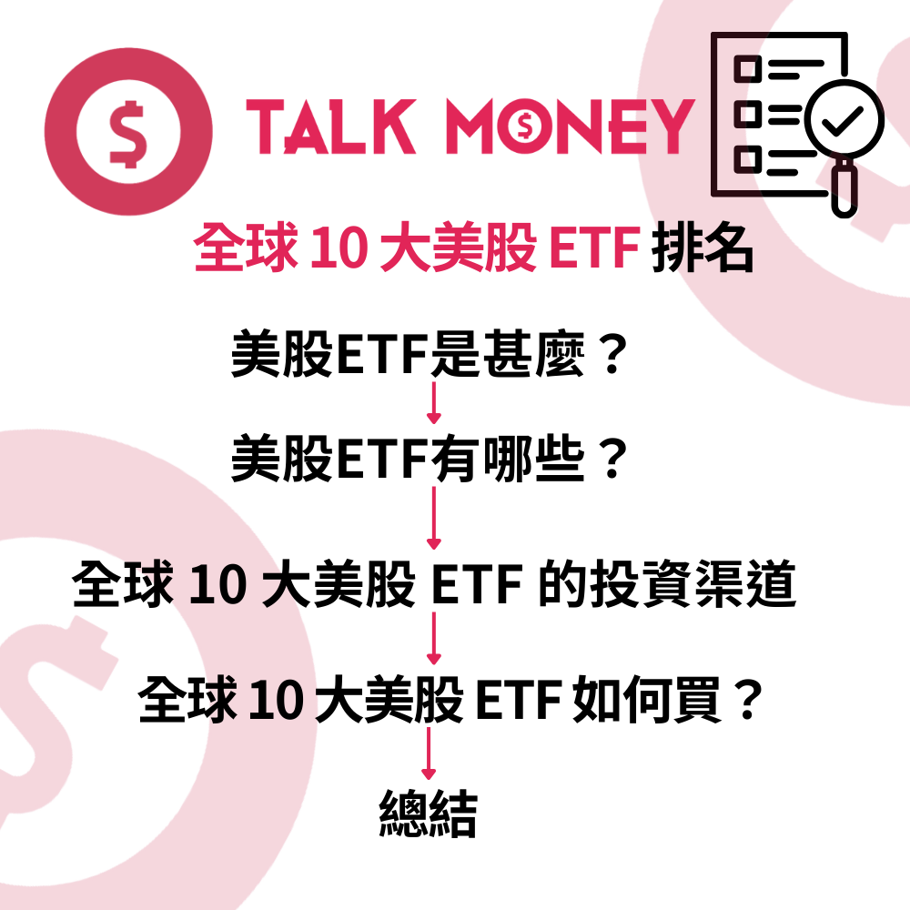 全球10 大美股ETF 排名】：從S&P 500 到AI 半導體，香港投資者必買清單