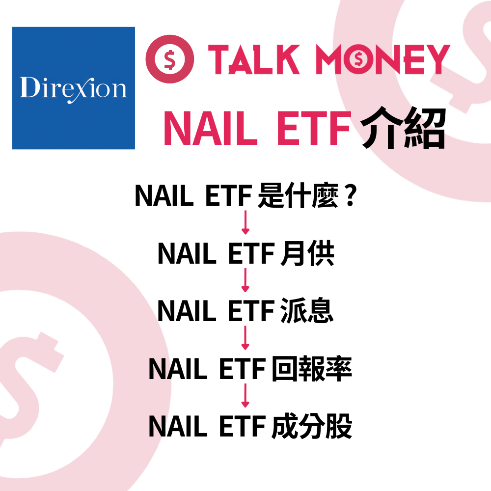 NAIL ETF 評價2025】3 倍槓桿博美房復甦！管理費、成分股、回報與風險全拆解：月供真係制得過？