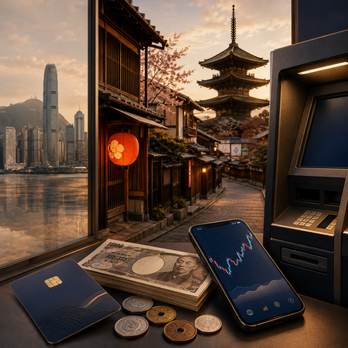 京都換錢比較日本ATM、信用卡與IB日圓成本2026