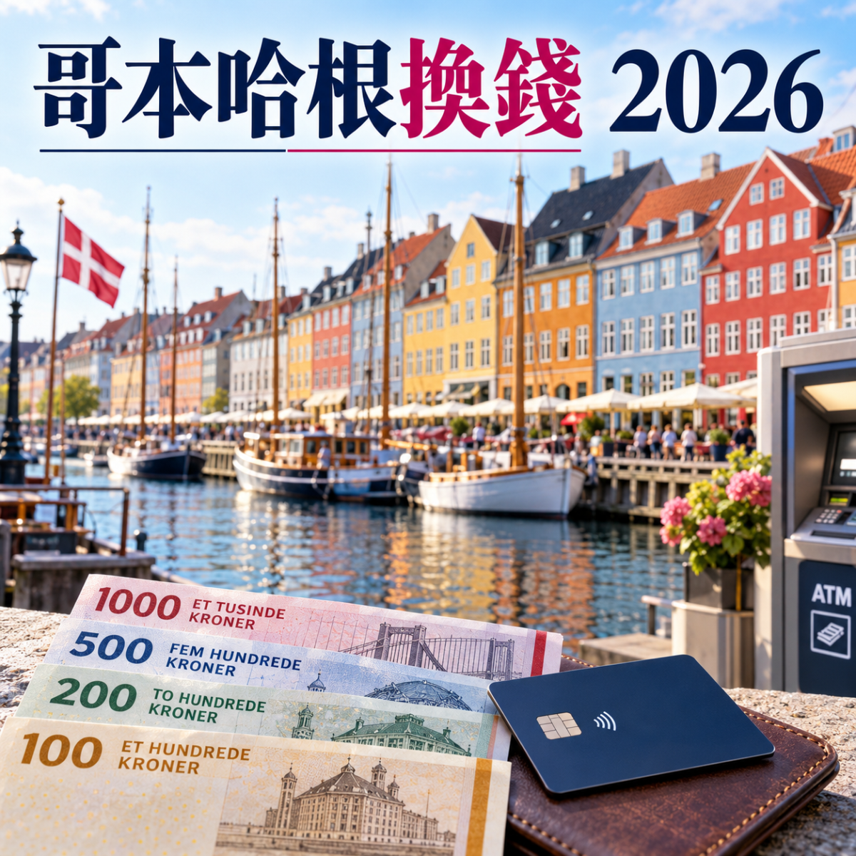 哥本哈根換錢2026丹麥克朗ATM及DCC攻略